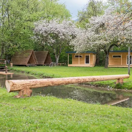Kamp Na Otoku - Ljubno Ob Savinji Hotel Exterior photo